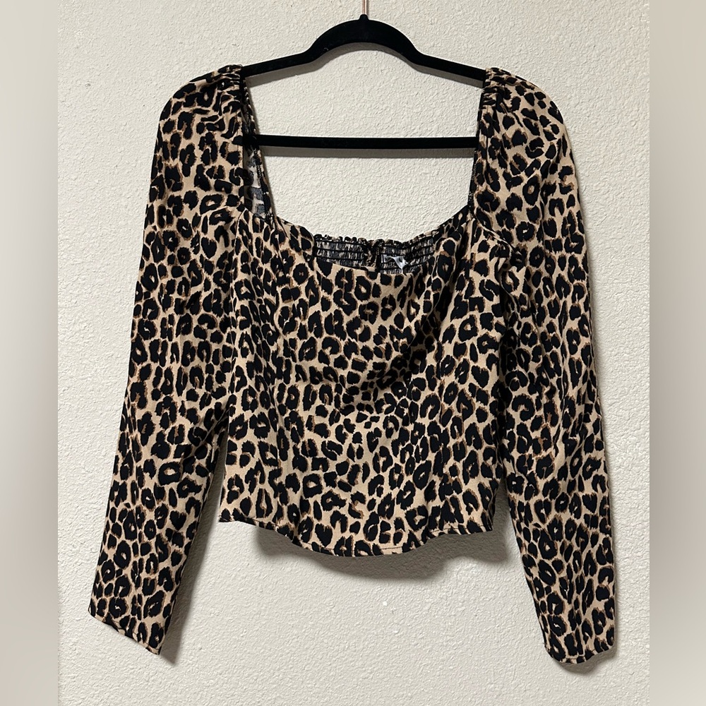 Reformation Leopard Print Top🐆 - Picture 9 of 13